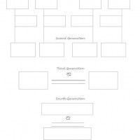 Four Generation with Spouse Family Tree Form