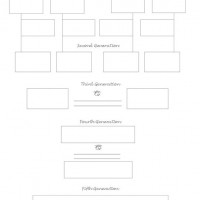 Five Generation with Spouse Family Tree Form